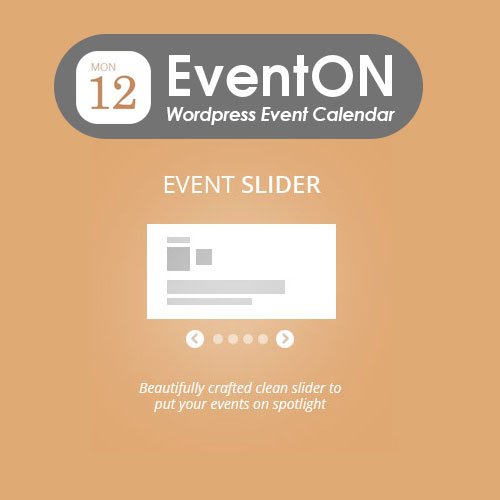 „EventOn Slider“ priedas