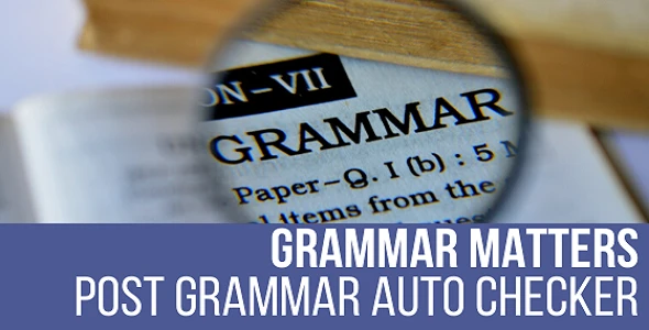 „Grammar Matters“ – automatinis gramatikos tikrinimo įskiepis, skirtas „WordPress“