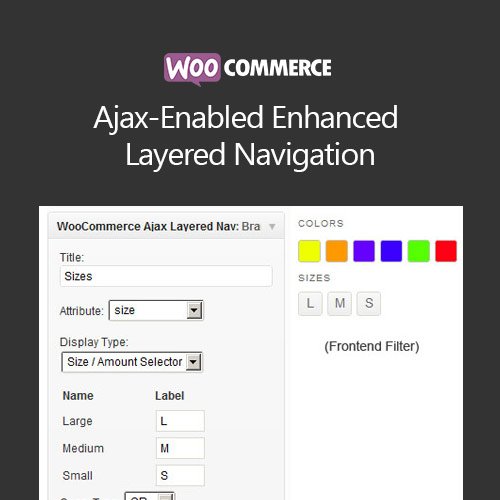 Расширенная многоуровневая навигация WooCommerce с поддержкой Ajax