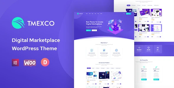 Tmexco – Тема WooCommerce для цифрового маркетплейса
