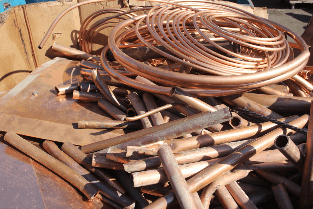 Scrap Copper colletion