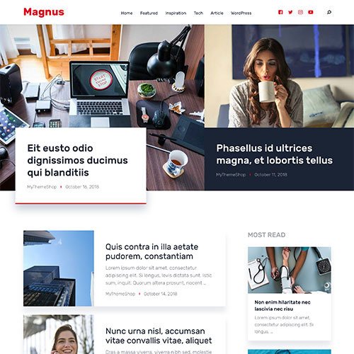 Тема WordPress MyThemeShop Magnus