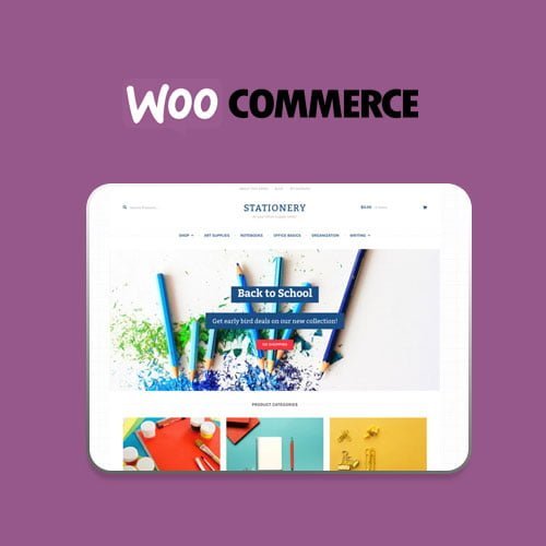 Kancelejas preču veikala WooCommerce tēma