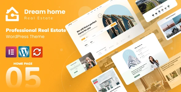 DreamHome – Тема WordPress для недвижимости