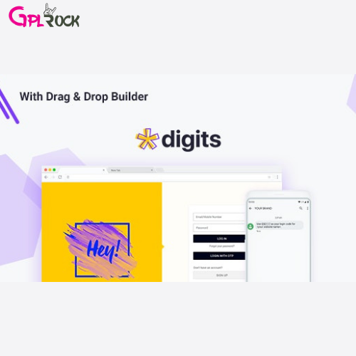Digits: Регистрация и вход по мобильному номеру WordPress