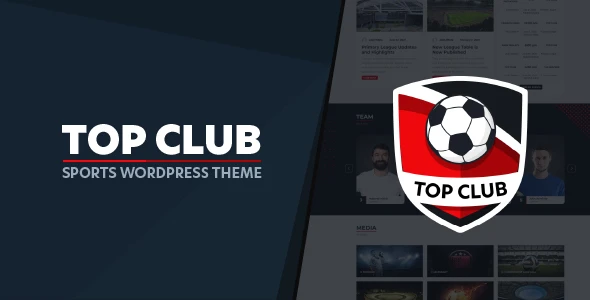 Top Club – спортивная тема для WordPress