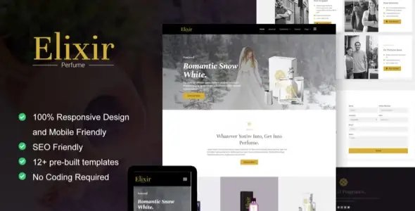 Eliksyras – kvepalų kūrėjo elemento šablonų rinkinys