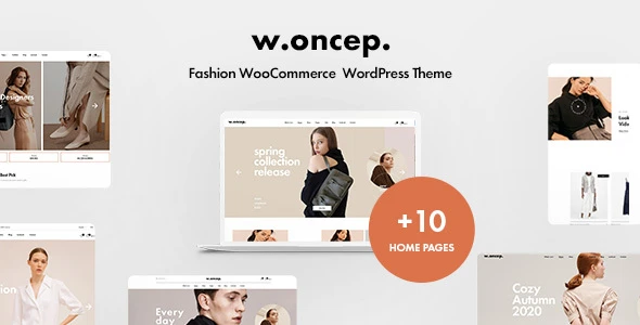 Woncep – Тема WordPress для WooCommerce в стиле моды