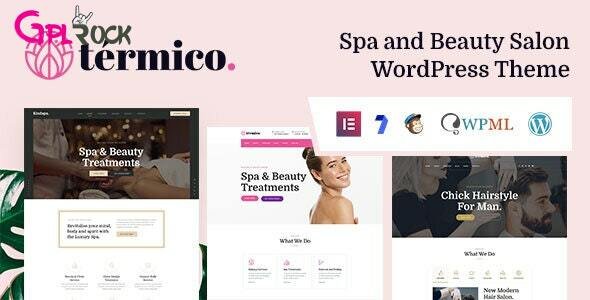 Termico - Тема WordPress для спа-салонов и салонов красоты