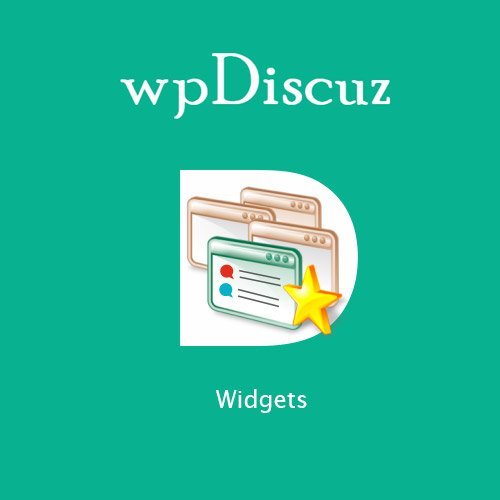 wpDiscuz – Виджеты